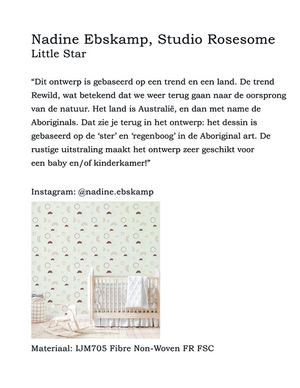 3 - Nadine Ebskamp Studio Rosesome: Little Star