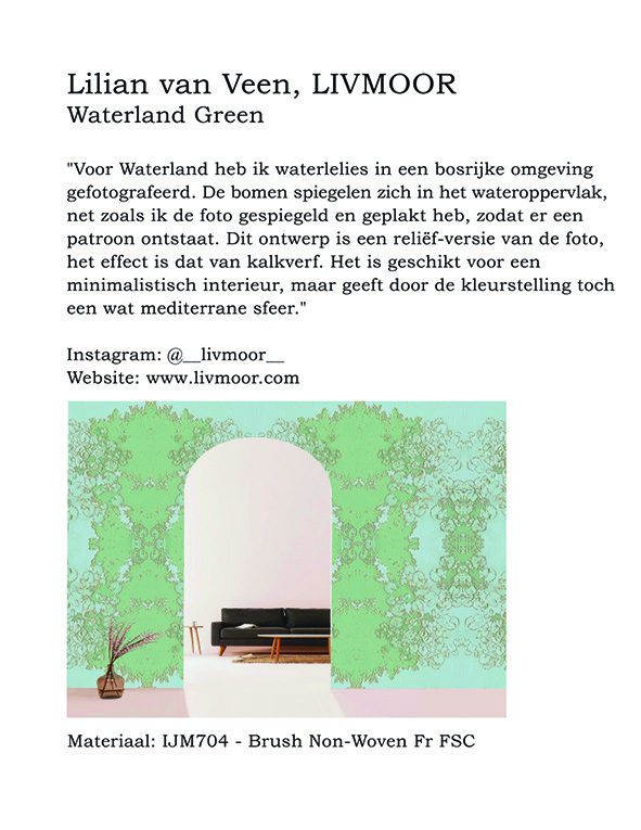 14 - Livmoor Lilian van Veen: Waterland Green