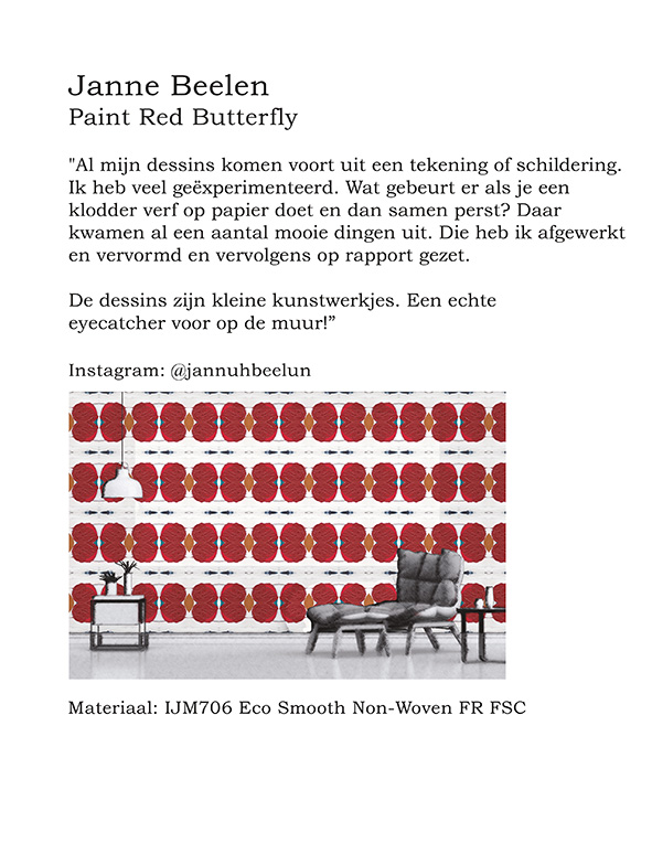 25 - Janne Beelen: Red Butterfly